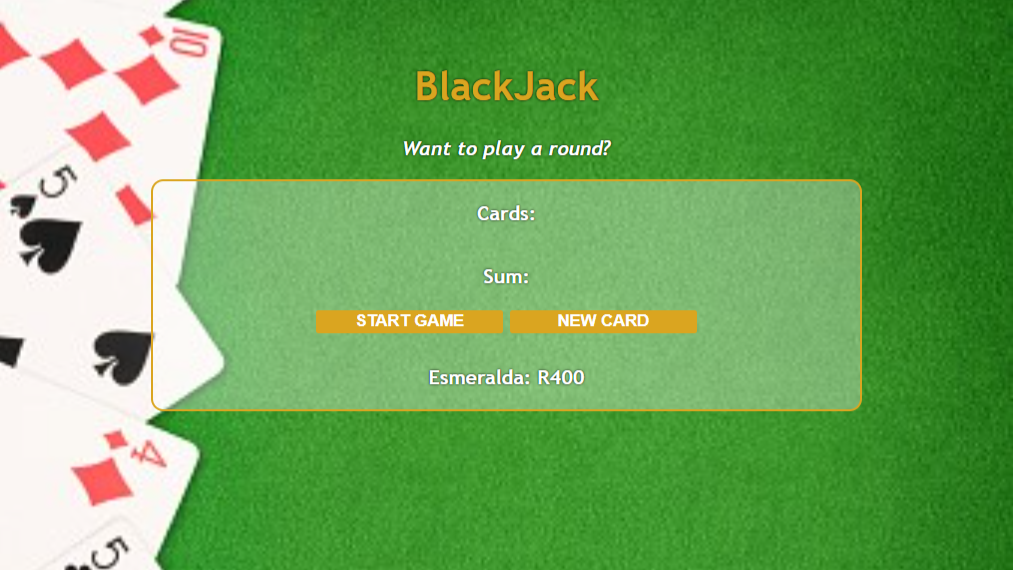 black jack game