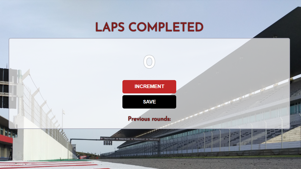 Laps counter