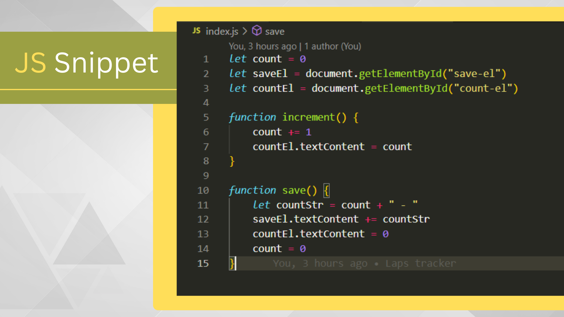 JS-snippet